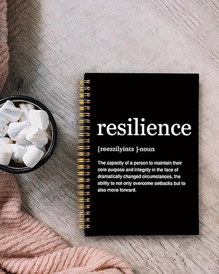 Inspirational Spiral Notebook,Inspirational Journal,Inspirational Journal for Women Men Writing,Grit Spiral Notebook 8.3×5.5 Inch