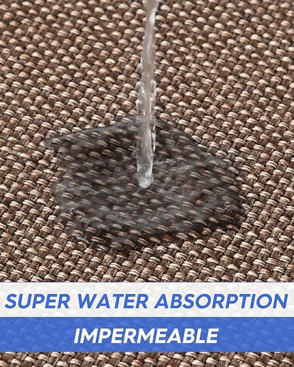 Artoid Mode Washable Kitchen Rugs and Mats Doormat Non Skid, Absorbent Rugs for Kitchen Floor Door Mat Kitchen Mats Front of Sink Hallway 17x47 Inch