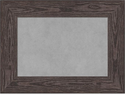 Amanti Art Black Framed Magnetic Board 18x24 Small Vision Board for use with Magnets, 100% Metal Sheet to Display Items as Office Decor or for Home Organization in mudroom, Kitchen or Kids Room
