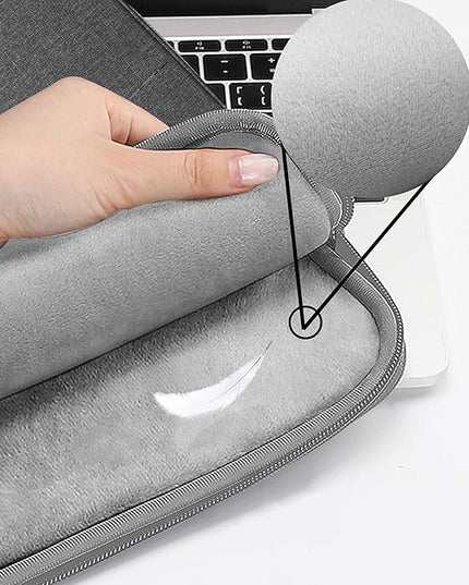 ZINZ Slim & Expandable Laptop Backpack 15 15.6 16 Inch Sleeve, Spill-Resistant Notebooks Bag Case for Most 14-16 Inch MacBooks Surface-Books Dell HP Lenovo Asus Computers,D01G02