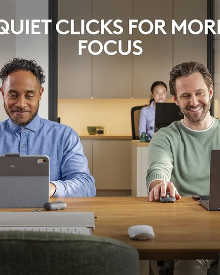Logitech MX Anywhere 3S Compact Wireless Mouse, Fast Scrolling, 8K DPI Any-Surface Tracking, Quiet Clicks, Programmable Buttons, USB C, Bluetooth, Windows PC, Linux, Chrome, Mac - Rose