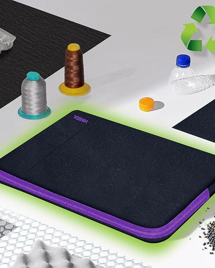 Hseok Laptop Case 15.6 Inch Sleeve, Shockproof Protective Water Repellent with Accessory Pocket,Compatible with Mac Pro 16 inch 2025-2019, Sleeve Bag for Most 15 15.6 16 Notebooks,B02K07