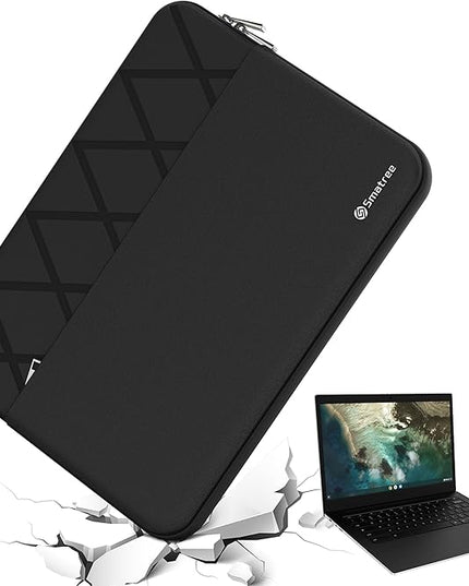 Smatree 14 inch Laptop Sleeve for Samsung Galaxy Chromebook Go/Galaxy Book Go 5G, Samsung Protective Laptop Case with Accessory Pocket, YKK Zipper, Patented Super Corner Design (E415)