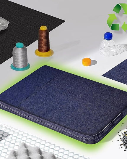Slim Laptop Case 13.3 14 inch Sleeve, Rainproof & Shockproof Carrying Case for Notebooks Compatible with MacBook Pro 14" and All Models 13.3" MacBook Air/Pro, Most Popular 13"-14" PC,Blue