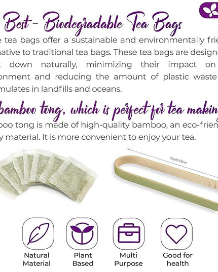 FreshDrinkUS, Premium Perilla Leaf Tea – 40 Tea Bags | 100% Pure Perilla Leaves | Caffeine-Free, Non-GMO, Natural Packaging | Herbal Tea Bags for Daily Enjoyment. Gluten-Free. Sugar-Free. Vegan