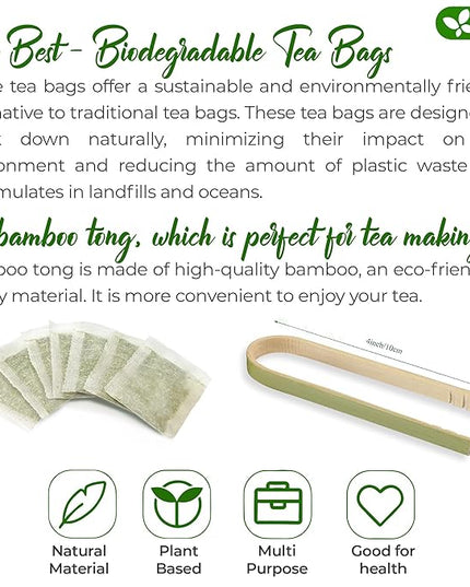 FreshDrinkUS, Premium 135 Nettle Leaf Tea Bags, 100% Natural & Pure, Stinging Nettle Leaf Tea, Burn Nettle, Stinging Nettle, Stinger Tea, No Sugar/Caffeine/Gluten, Vegan