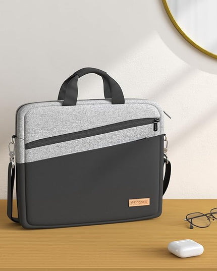 15 15.6 16 17 17.3 inch Laptop Computer PC Shoulder Bag Carrying Case, Water-Repellent Briefcase