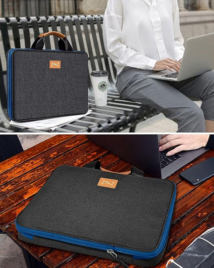 ZINZ Slim Expandable 13 13.3 14 Laptop Case Sleeve Compatible with MacBook Air/Pro 13-14 M1 M2 M3 M4 M5 2021-2023 Pro/Max,13.5 Surface Laptop 4/3,B01K03