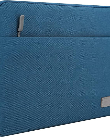 MoKo 9-11 Inch Tablet Sleeve Bag Carrying Case Fits New 11 inch iPad Air M3, iPad A16 2025, iPad Pro 11 M4/Air M2, iPad Air 5/4/3th, iPad 10/9/8/7th, Peacock Blue