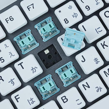 Kailh PG1350 Choc V1 Low Profile Keyboard Switches,5-Pin 20-70gf,Kailh Choc V1 Switch clicky&Linear and Tactile for Chocolate Mechanical Gaming Keyboard,Built-in LED Slot (Robin-35Pcs)