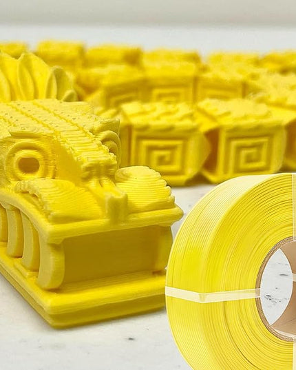 Polymaker Panchroma Refill Spool Yellow PLA 3D Printing Filament Refill, Compatible with All Reusable Spools and All Major FDM 3D Printers, Tangle-Free, Vibrant Colors, 1.75mm 1kg