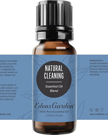 Edens Garden Natural Cleaning Essential Oil Blend- 100% Pure Premium Grade, Undiluted, Natural, Therapeutic, Aromatherapy, The Best for Diffusing, Laundry, Humidifiers, Candle 10 ml (.33 fl oz)