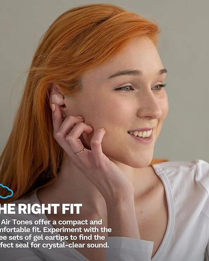 JLab Go Air Pop+ Tones True Wireless Earbuds, in Ear Headphones, Bluetooth Earphones, 35H Playtime Ear Buds, Bluetooth Earbuds with Microphone, USB-C Charging Case, Dual Connect, EQ3 Sound, (474 C)