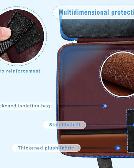 ZINZ Laptop Case 15 15.6 16 inch Sleeve, Expandable Computer Hand Bag with Multi-pockets Compatible with MacBook Pro 16 inch M4/M3/M2/M1, MacBook Air/Pro 15 inch and 15-16 inch Notebooks，B01BL01