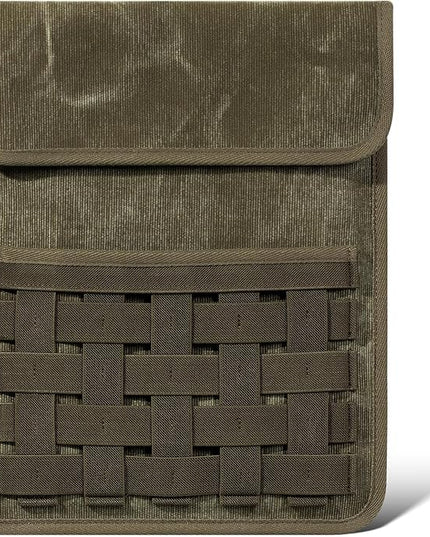 Gexmil Protective Laptop Sleeve for 13-13.3 Inch, MacBook Pro 13 M2(2022) M1(2021) Case, Cover for MacBook Air 13 M4 M3 M2 M1(2025-2020), Military Vintage Style,Army Green