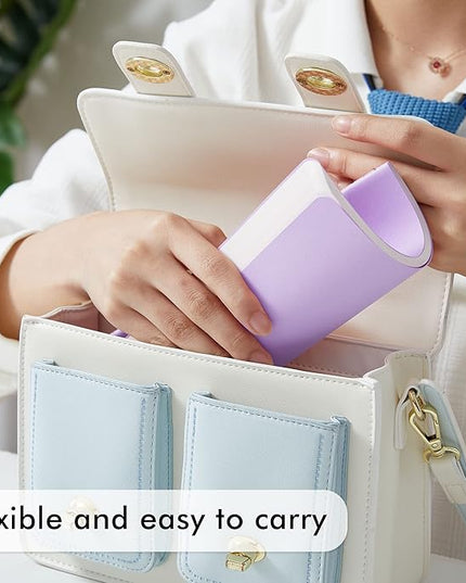 feela 36 Pack Soft Cover Journal Bulk, Lined Blank Travel Journal for Women Men Writing, Notebooks College Ruled for Work, Note Taking Notebook School Business Supplies, 8.2” x 5.5”, A5, Light Purple