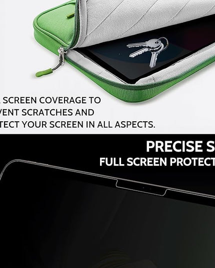 Peslv 360° Privacy Screen for iPad Air 11 Inch 2024/2025 (M2/M3, 6th/7th Gen), Anti Glare Blue Light Spy Filter Private Cover, High Sensitive Bubble-Free Easy Install Black Security Protector