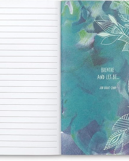Compendium Softcover Journal – “Who looks outside, dreams. Who looks inside, awakens.”— A Write Now Journal with 128 Lined Pages, 5"W x 8"H