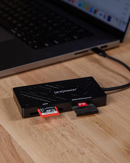 ProMaster USB-C Multi Card Reader, (Model 77848)