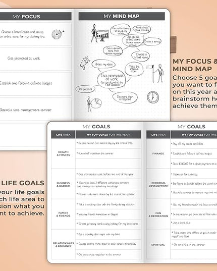 Clever Fox Planner – Undated Weekly & Monthly Planner for Productivity, Time Management & Goals – Organizer Journal – A5 (Pearl)