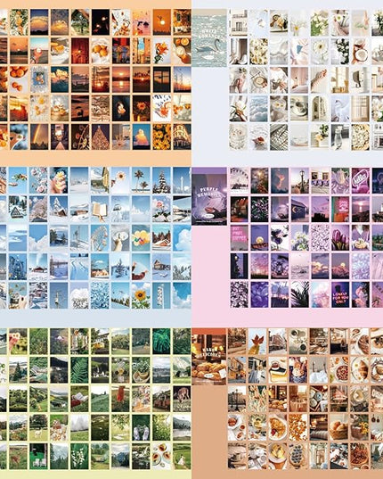12 Sets 600 Sheets Washi Stickers for Journaling, Daily Quote Flower Nature Travel Stickers Vintage Aesthetic Scrapbook Sticker Set for Bullet Journal Art Diary Card Craft Gifts Planner Notebook