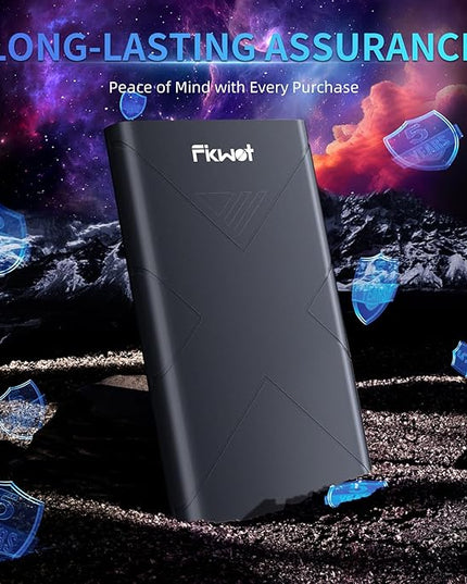 4TB External SSD, Portable SSD, Up to 2000MB/s, USB 3.2 Gen2x2 External Solid State Drives, Compatible with Smart TV, PS5/PS4(Pro), iPhone 15, Xbox, Mac & Windows and Other Devices(FP80)