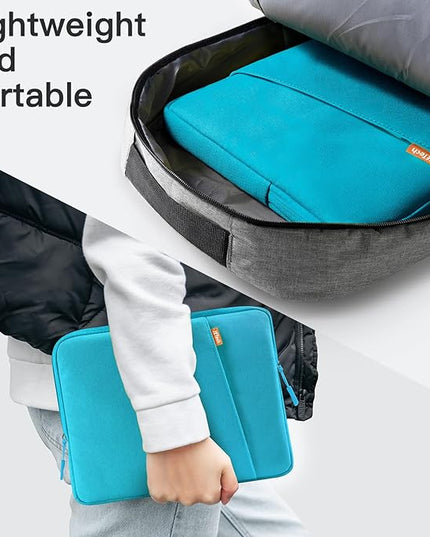 JETech Laptop Sleeve for 13-14Inch MacBook Air/Pro (M5/M4/M3/M2/M1) 2020-2025, 13-13.6 Inch Notebook, Waterproof Shock Resistant Bag Case with Accessory Pocket (Blue)