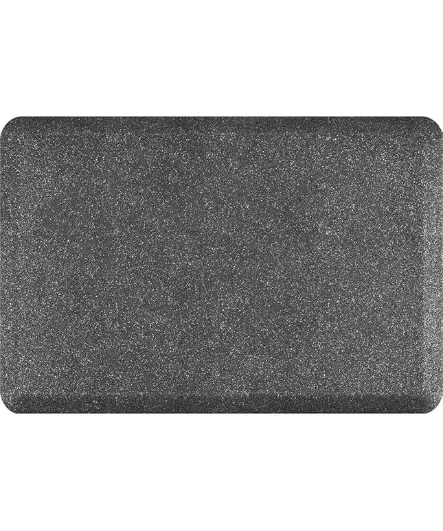 WellnessMats Anti-Fatigue Granite Motif Kitchen Mat, 36 Inch by 24 Inch, Steel