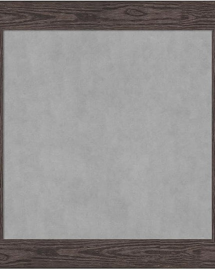 Amanti Art Black Framed Magnetic Board 30x30 Medium Vision Board for use with Magnets, 100% Metal Sheet to Display Items as Office Decor or for Home Organization in mudroom, Kitchen or Kids Room
