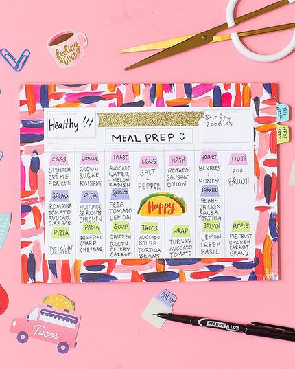 Avery Mini Ultra Tabs, 1" x 1.5", 2-Side Writable, Assorted Pastel Colors, 40 Repositionable Tabs (74761)