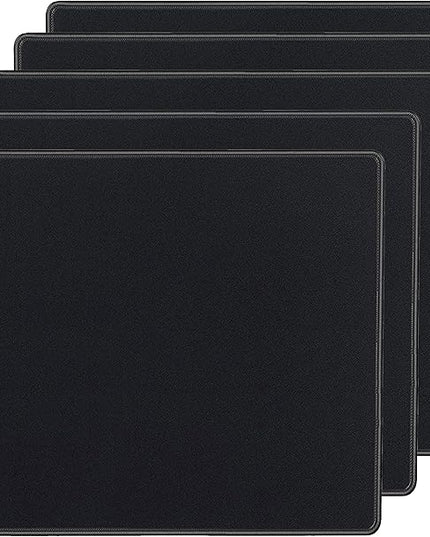 SaiTech IT 5 Pack 2mm Mouse Pad with Stitched Edges Non-Slip Rubber Base, Premium-Textured and Waterproof Mousepads Bulk, Mouse Pad for Computers, Laptop, Office & Home, 8.66 x 7.1 inch