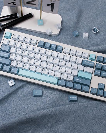 Sumgsn Keycaps 164 Keys Cherry Profile Shoko Doubleshot Keycap Set Fit for Alice Keyboard 61/64/87/104/108 Cherry Mx Switches Mechanical Keyboard