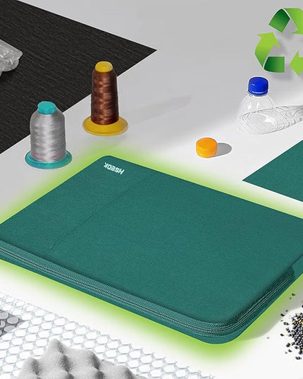Hseok Laptop Case 15.6 Inch Sleeve, Shockproof Protective Water Repellent with Accessory Pocket,Compatible with Mac Pro 16 inch 2025-2019, Sleeve Bag for Most 15 15.6 16 Notebooks,D01E01