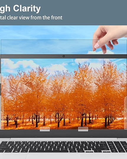 IPROKKO Laptop Privacy Screen 13.3 Inch for HP Dell Acer Asus Lenovo Thinkpad Envy Xps, 16:10 Aspect Removable 13in Anti Blue Light Glare Privacy Filter Shield, Anti Spy Computer Monitor Security