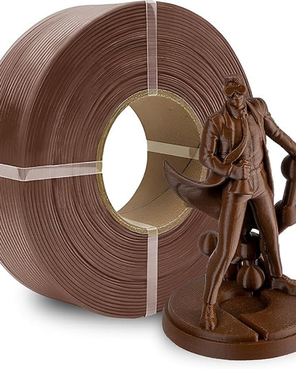 Polymaker Panchroma Refill Spool Brown PLA 3D Printing Filament Refill, Compatible with All Reusable Spools and All Major FDM 3D Printers, Tangle-Free, Vibrant Colors, 1.75mm 1kg