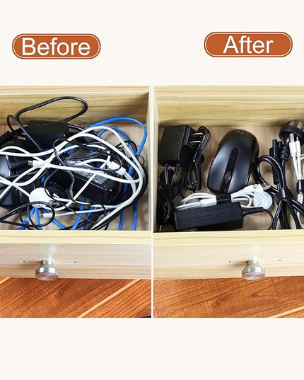 120PCS 6 Inch Reusable Cable Ties Wire Ties Cord Organizer Cable Organizer Adjustable Management Black