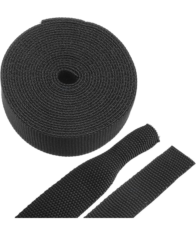 MECCANIXITY Braided Cable Sleeves Heat Shrinkable Fabric Sleeving, 5/8" 10ft Black 2:1 Ratio Heat Shrinkable Cord Protector for Harness Cable, Network Cable Protection, Cable Management