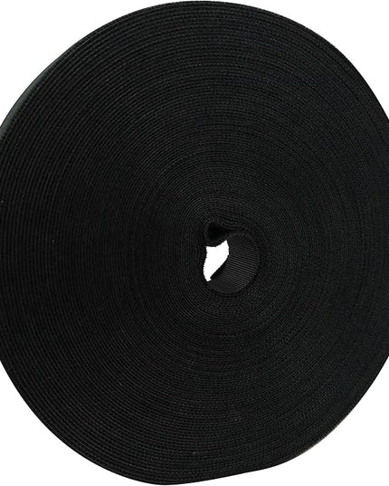 27 Yards x 1Inch Reusable Cable Ties - BSELEYY Adjustable Cord Straps Cable Management Tape Cord Organization Straps Hook Loop Tape Cord Wrap for Home,Office, Wire Bundling