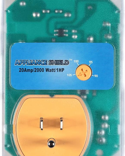 Surge Protector - Protects Appliances From Damaging & Costly Voltage Spikes/Dips. Great for Refrigerators, Freezers, Dryers, Computers. Best in Class 20 Amp, 2200 Watts.