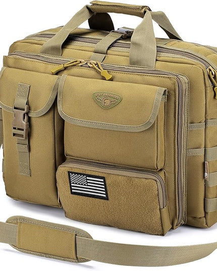 Stypos Tactical Messenger Bag Briefcase for Man Military Laptop Bag 14 Inch/15.6 Inch /17.3 Inch Messenger Shoulder Work Bag