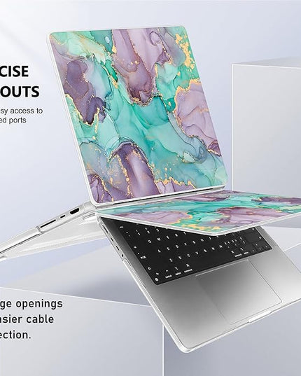 May Chen Case for MacBook Pro 14 inch, Models A2442 A2779 A2918 A2992 A3401 A3185 A3112 A3434, M1 M2 M3 M4 M5 Chip (2021-2025 Release), Plastic Hard Shell Case with Keyboard Cover, Artistic Painting