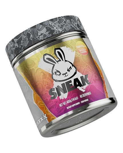 SNEAK Energy Drink Powder | Tropikilla | No Sugar. No Nasties. Just Natural Caffeine, Focus-Boosting Nootropics | 40 Servings