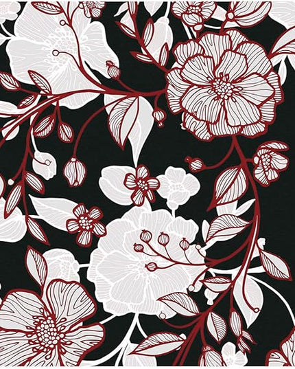 OTM Essentials University of Chicago Standard Fabric Mouse Pad, Desk Accessories, Standard Fabric Gaming Mouse Pad, Floral Lace Florals & Nature