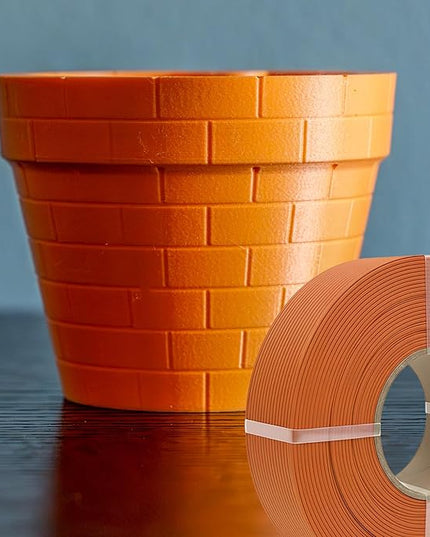 Polymaker Panchroma Refill Spool Matte Sunrise Orange PLA 3D Printing Filament Refill, Compatible with All Reusable Spools and All Major FDM 3D Printers, Tangle-Free, Vibrant Colors, 1.75mm 1kg