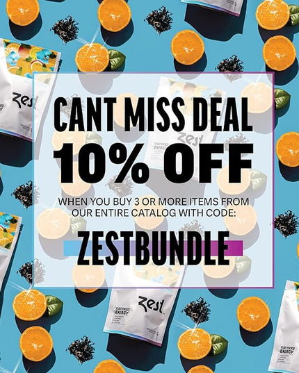 Zest 150mg High Caffeine Energy Loose Leaf Blend - Blue Lady Black Tea - 4 Oz - Hot or Iced - All Natural Strong Flavored Healthy Coffee Alternative Highly Caffeinated Substitute - Perfect for Keto