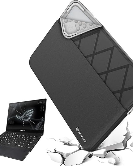 Smatree Laptop Sleeve for 16 inch ASUS ProArt Studiobook Pro 16/Studiobook 16 OLED, Protective Computer Case with Accessory Pocket, YKK Zipper, Patented Shockproof Design (E641)