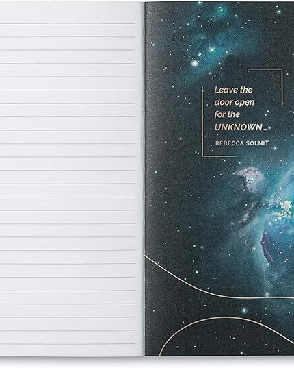 Compendium Softcover Journal - Look to the Stars – A Write Now Journal with 128 Lined Pages, 5”W x 8”H
