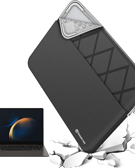 Smatree 15.6 inch Laptop Sleeve for Samsung Chromebook 4+, Protective Laptop Case with Accessory Pocket, YKK Zipper, Patented Super Corner Design (E602)