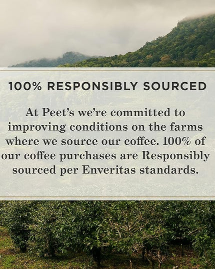 Peet's Coffee Dark Roast K-Cup Pods | Decaffeinated | House Blend | 88 Count | 4 Boxes