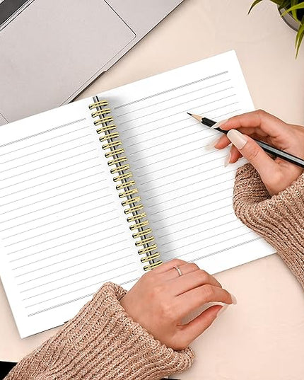Knibeo OMG Funny Notebooks for Work, Coworker Gifts, 5.5×8.3 Spiral Bound Notebook with 164 Pages, Funny Office Gifts, Funny Gifts for Coworkers, Funny College School Supplies